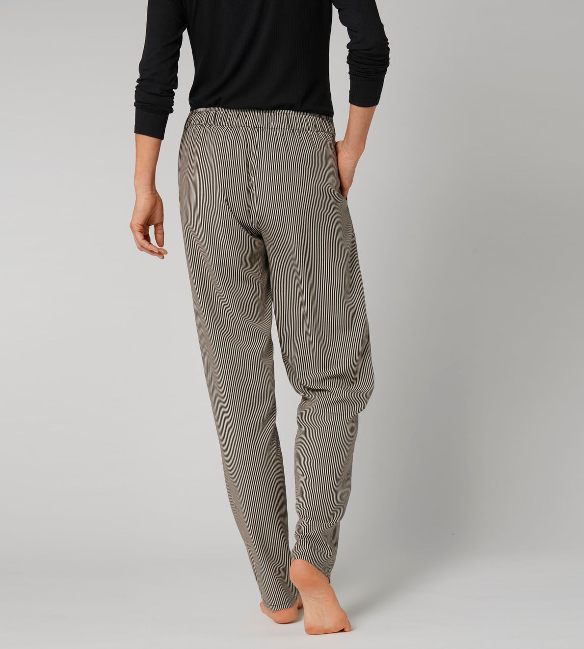 Boyfriend Trousers B Black Combination M014