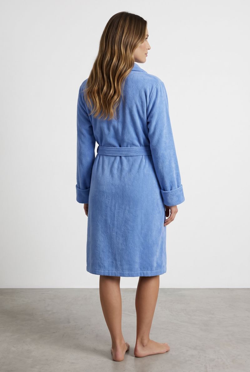 STOCKHOLM ROBE SHORT BLUE