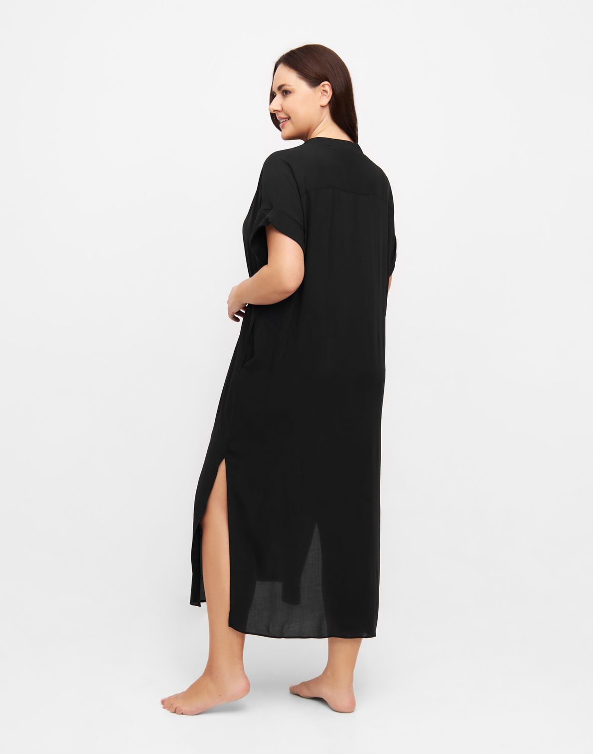 Veronica Long Dress Black