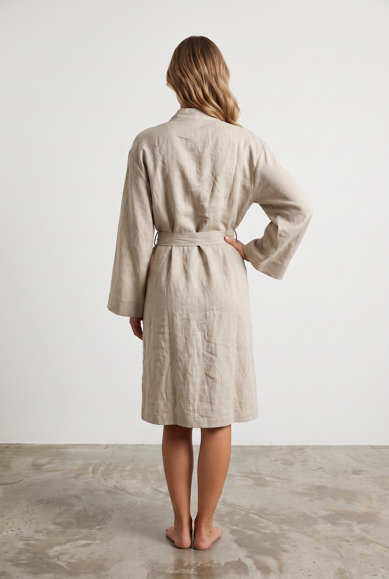 Line Kimono Sand
