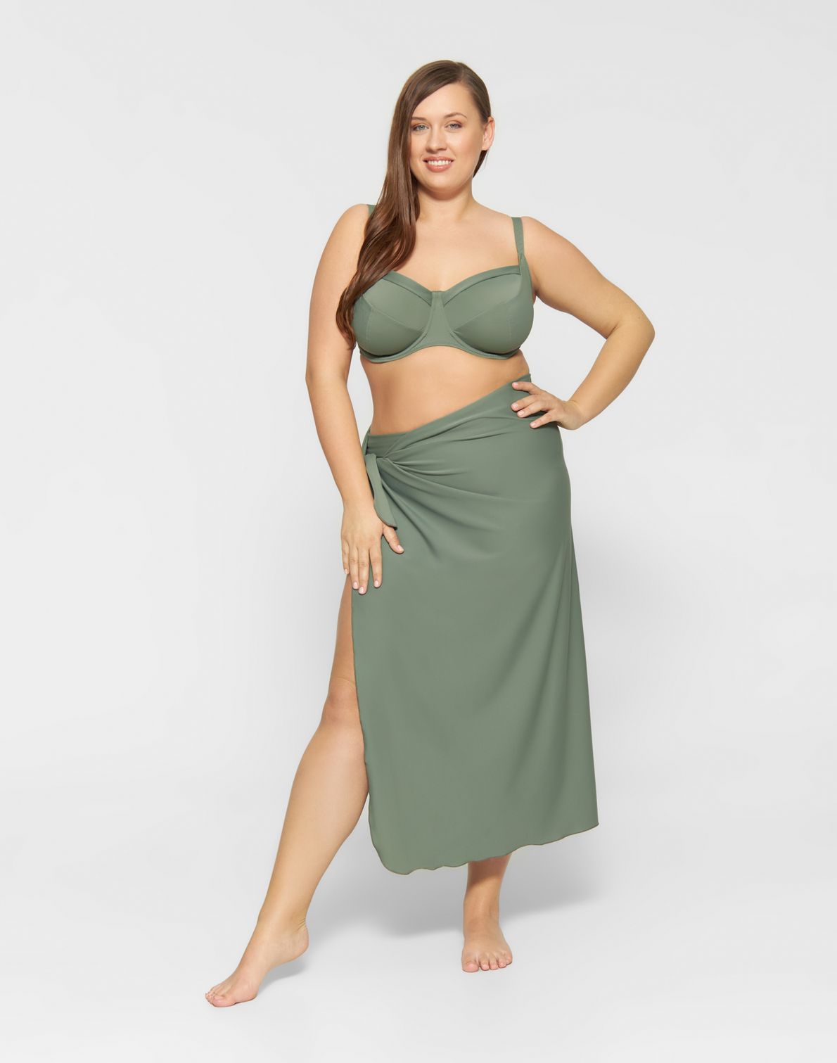 Pareo Long Amalfi Green
