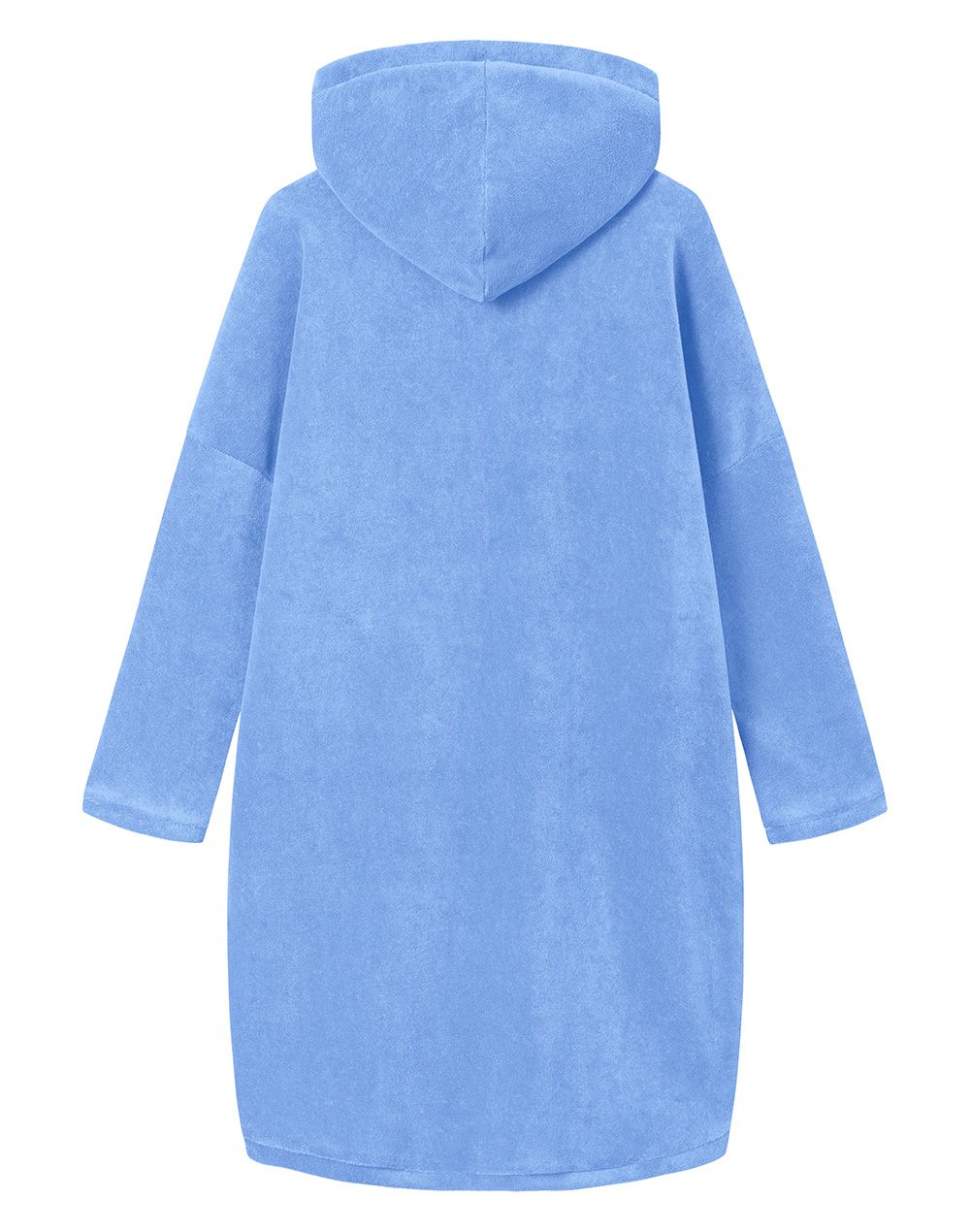 Grace Hoodie Dress Blue