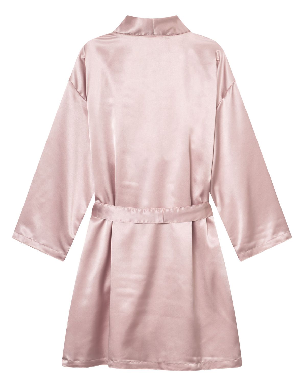 Julie Satin Kimono Dusty Pink