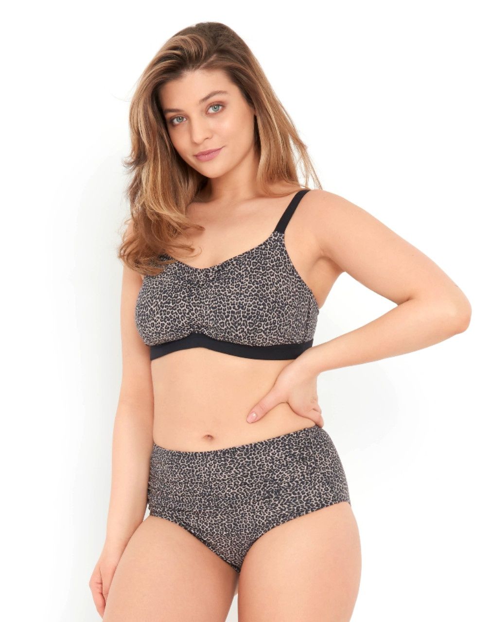 Draped Bikini Bottoms Leo