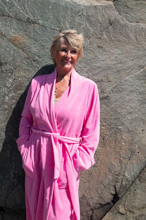 Stockholm Robe Frotte Pink