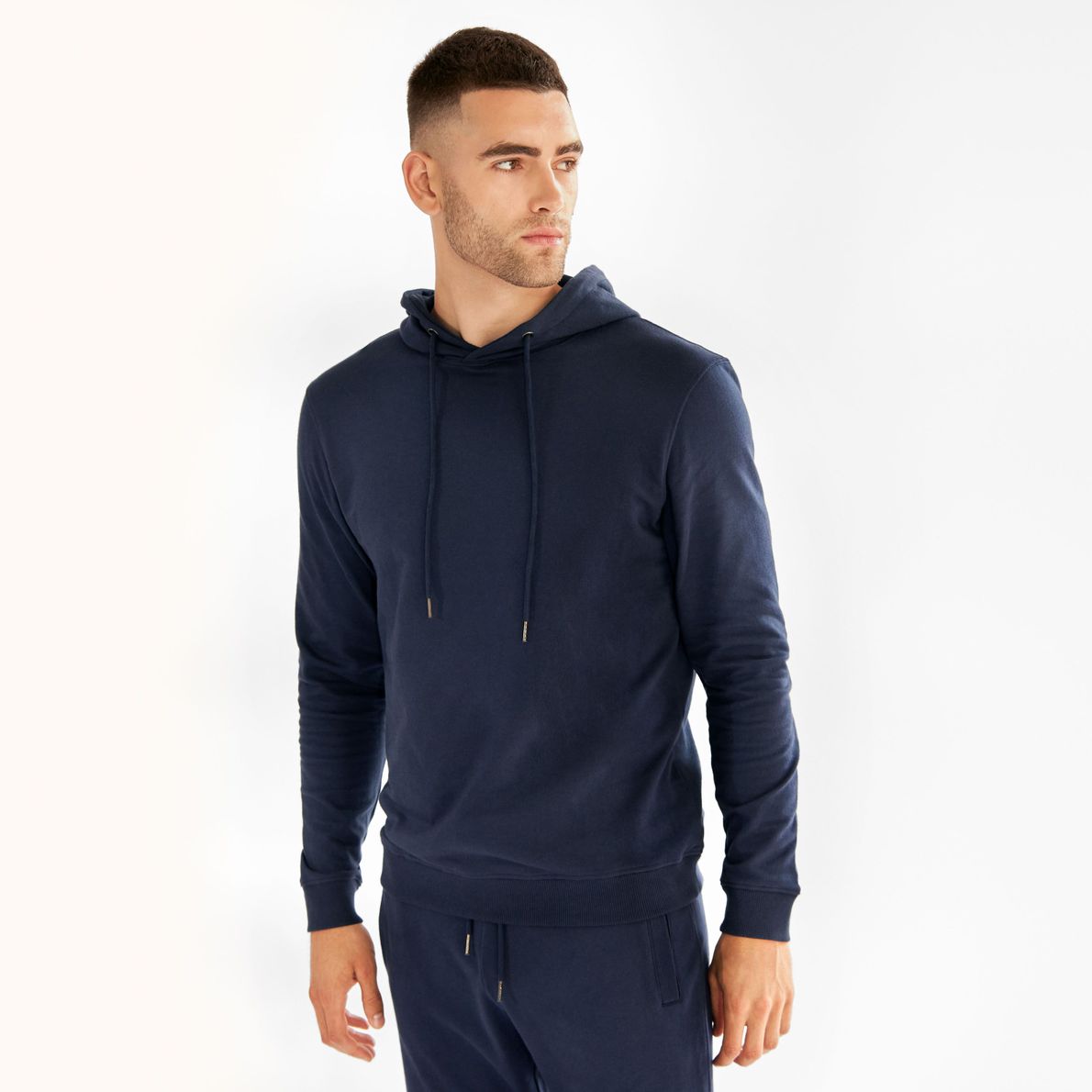 Bread & Boxer Hoodie Navy Blue