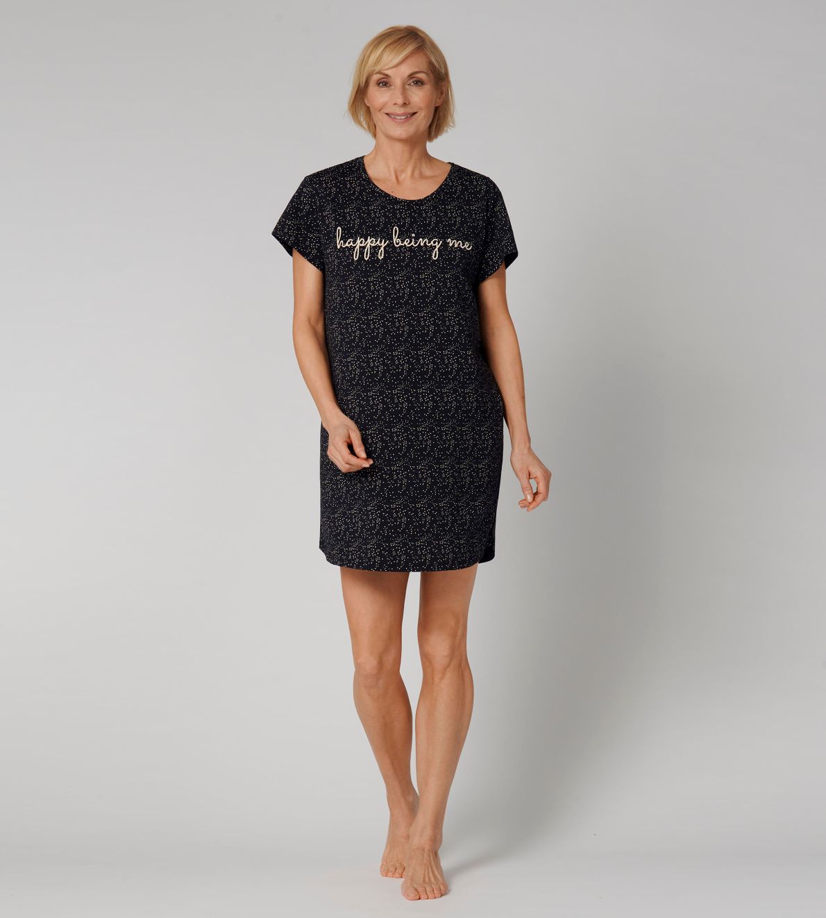 Nightdresses Ndk 01 Black 0004
