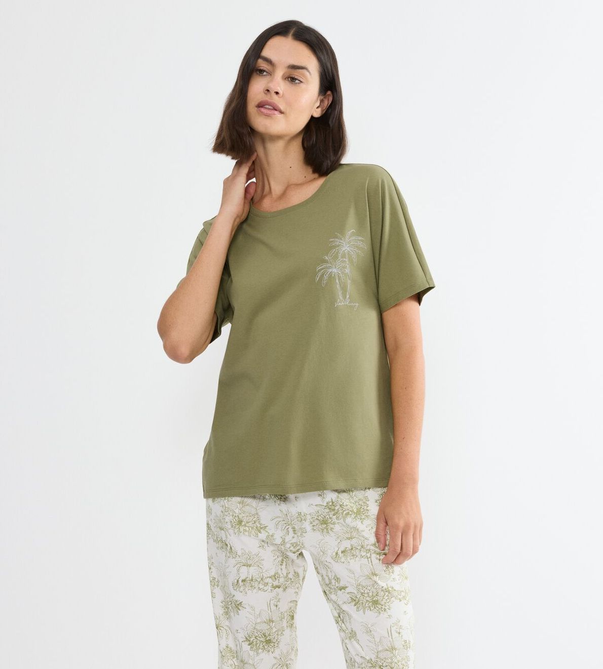 Mix & Match Top Ssl 04 Olive Gold 7855