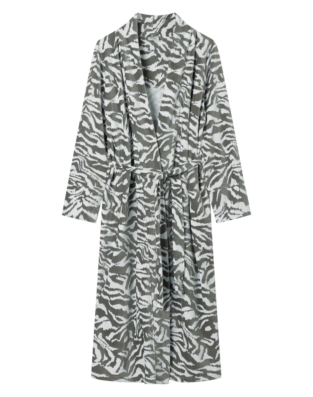 Stockholm Robe Velour Velour Zebra