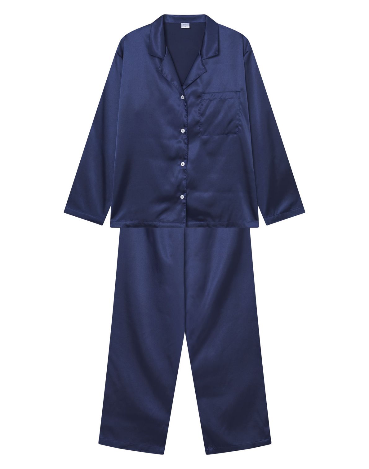 Julie Satin Pyjamas Dusty Blue