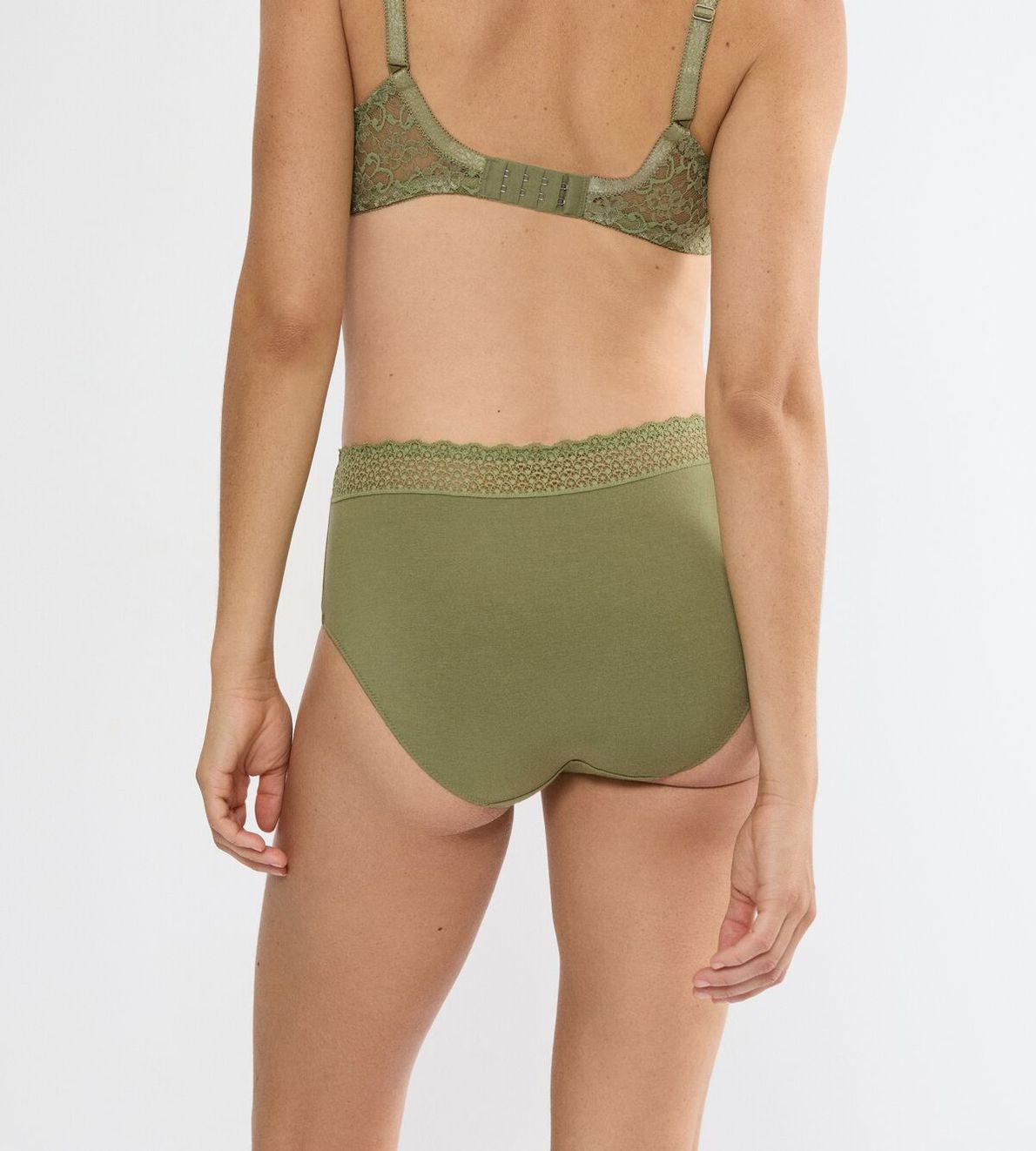 Feel Of Modal Midi Olive Gold 7855