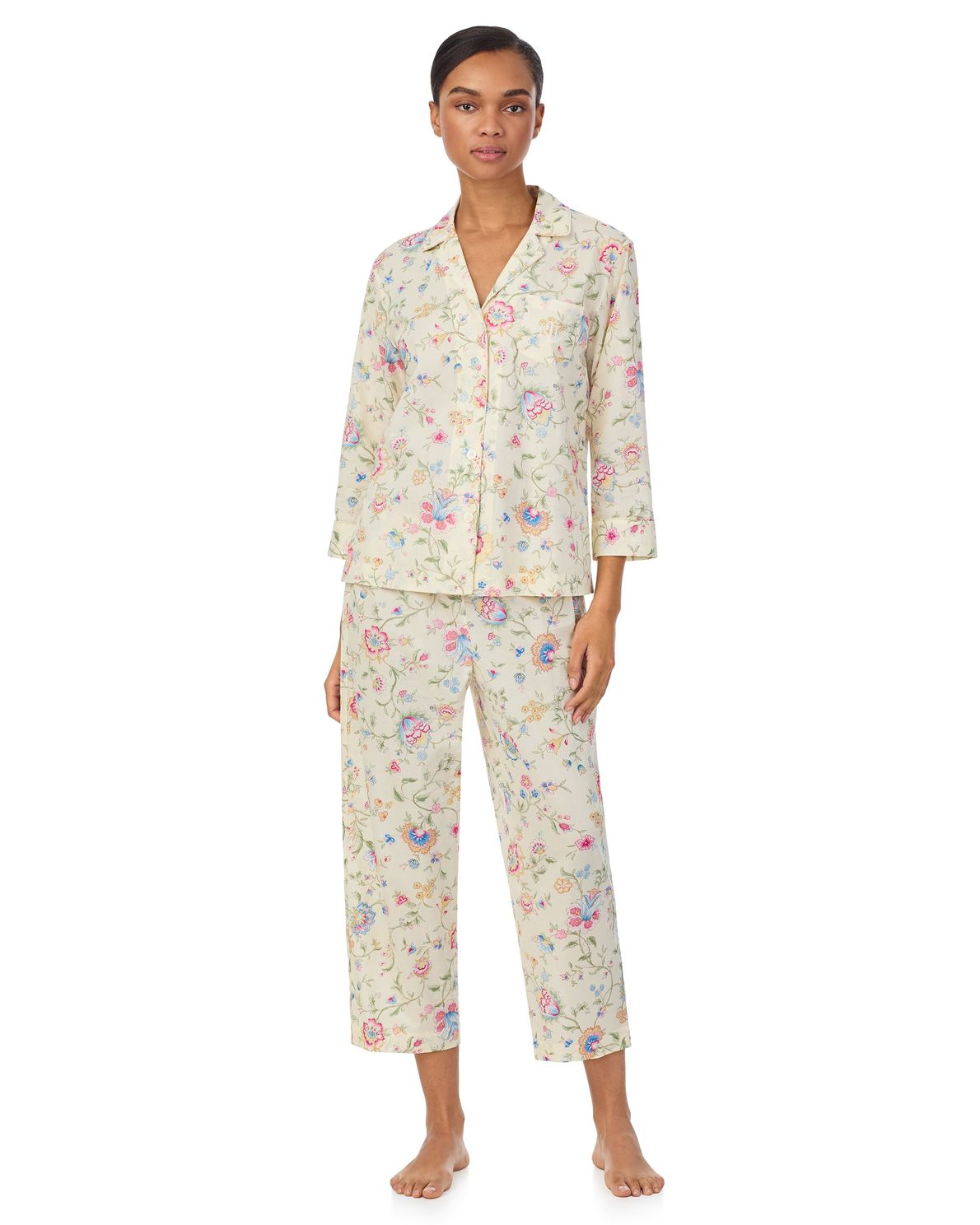 Ralph Lauren Woman Iln92411 Yellow Flower 723
