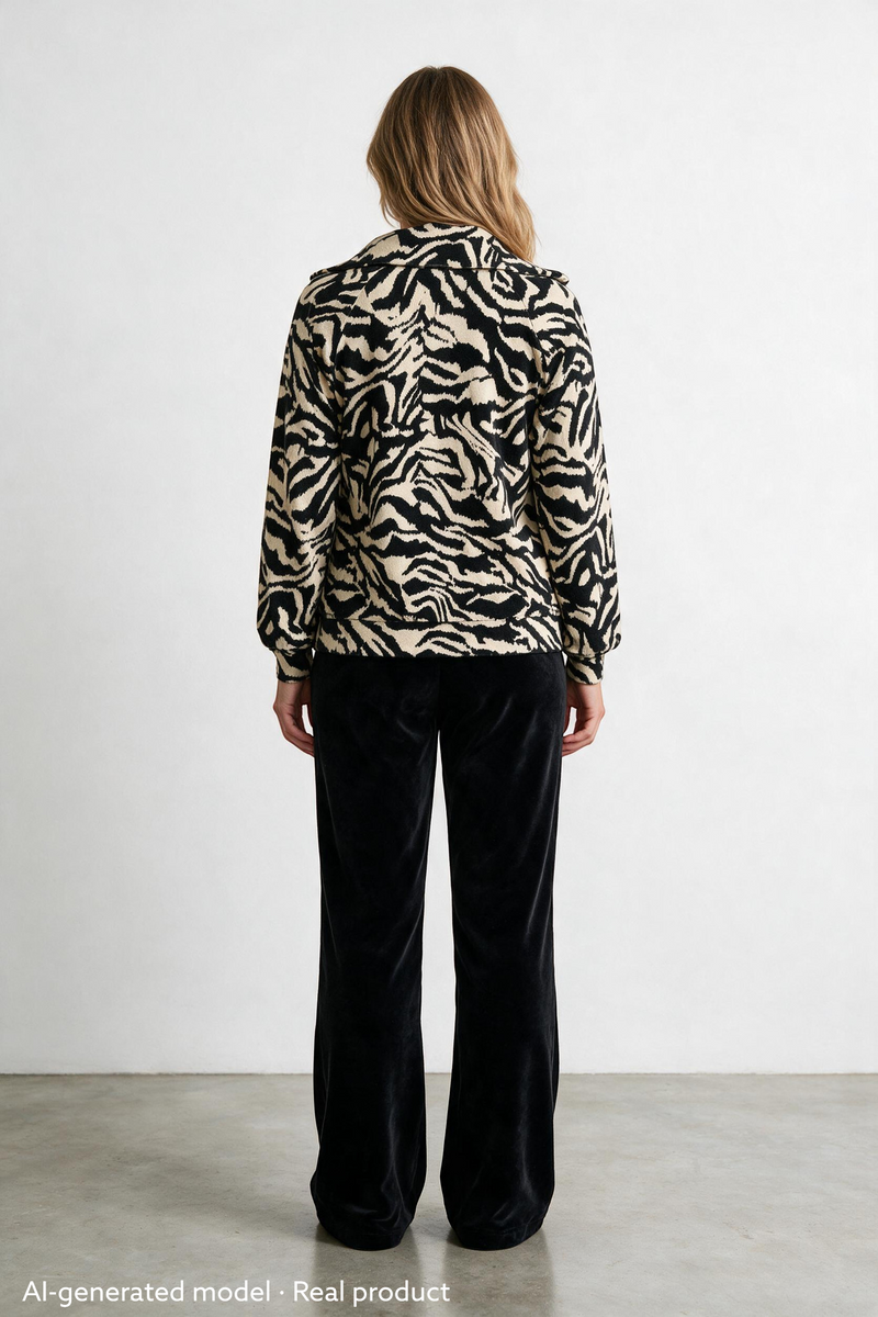 Vivian Jacket Velour Tanzania