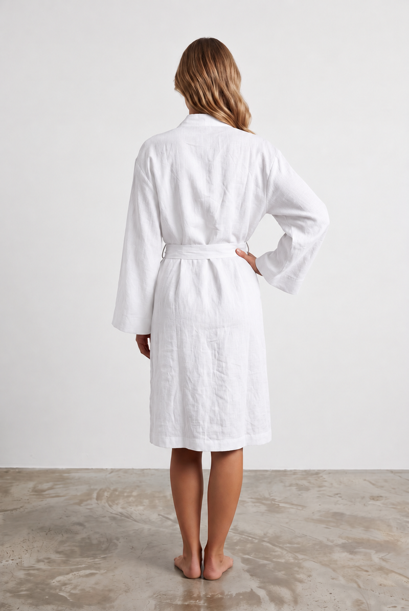 Line Kimono White