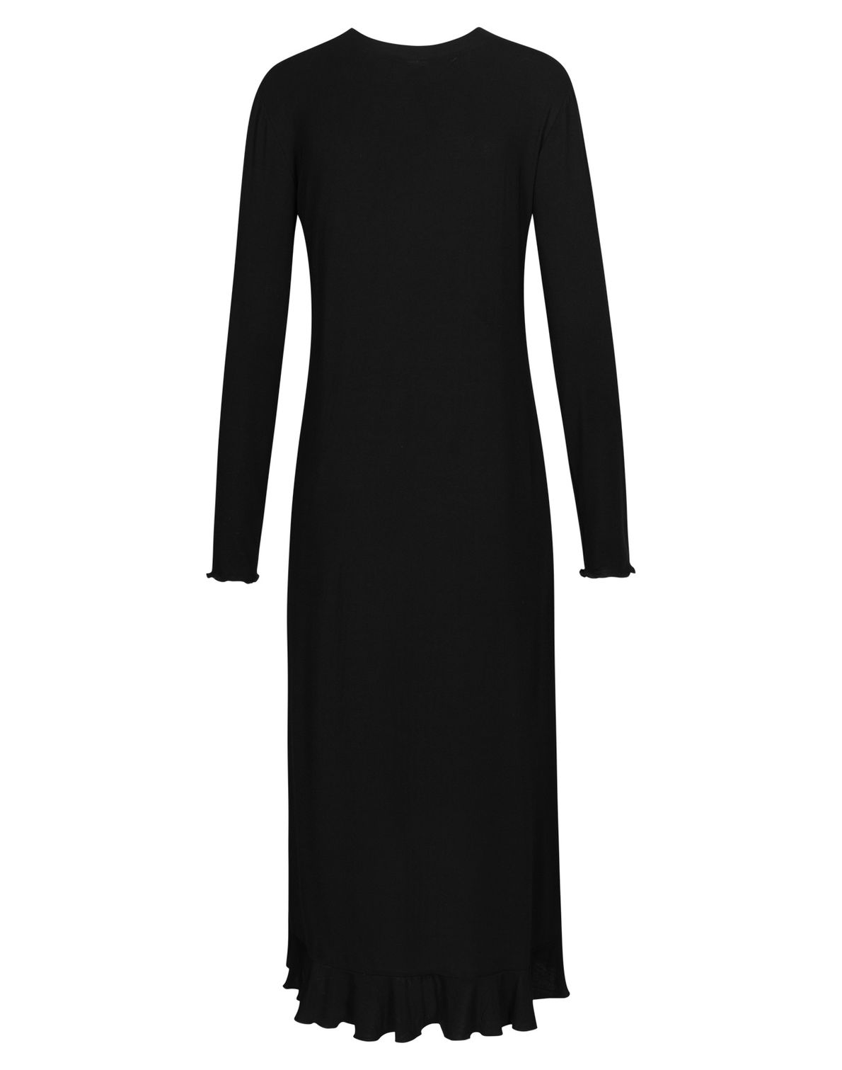 Marianne With Frills Black