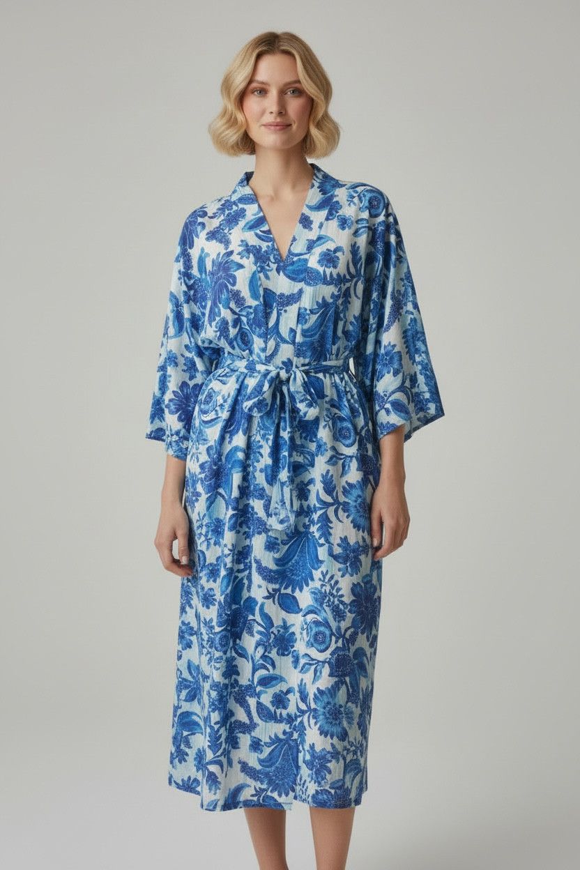 Kimono Long Print Paros