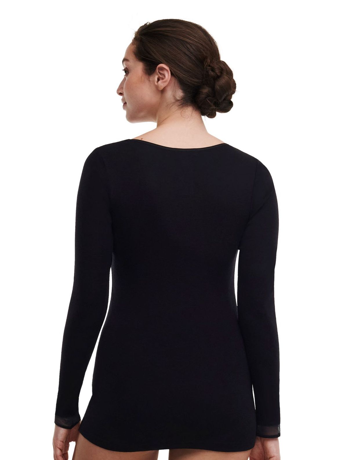 N1584-Dh Juliana T-Shirt L/S Black