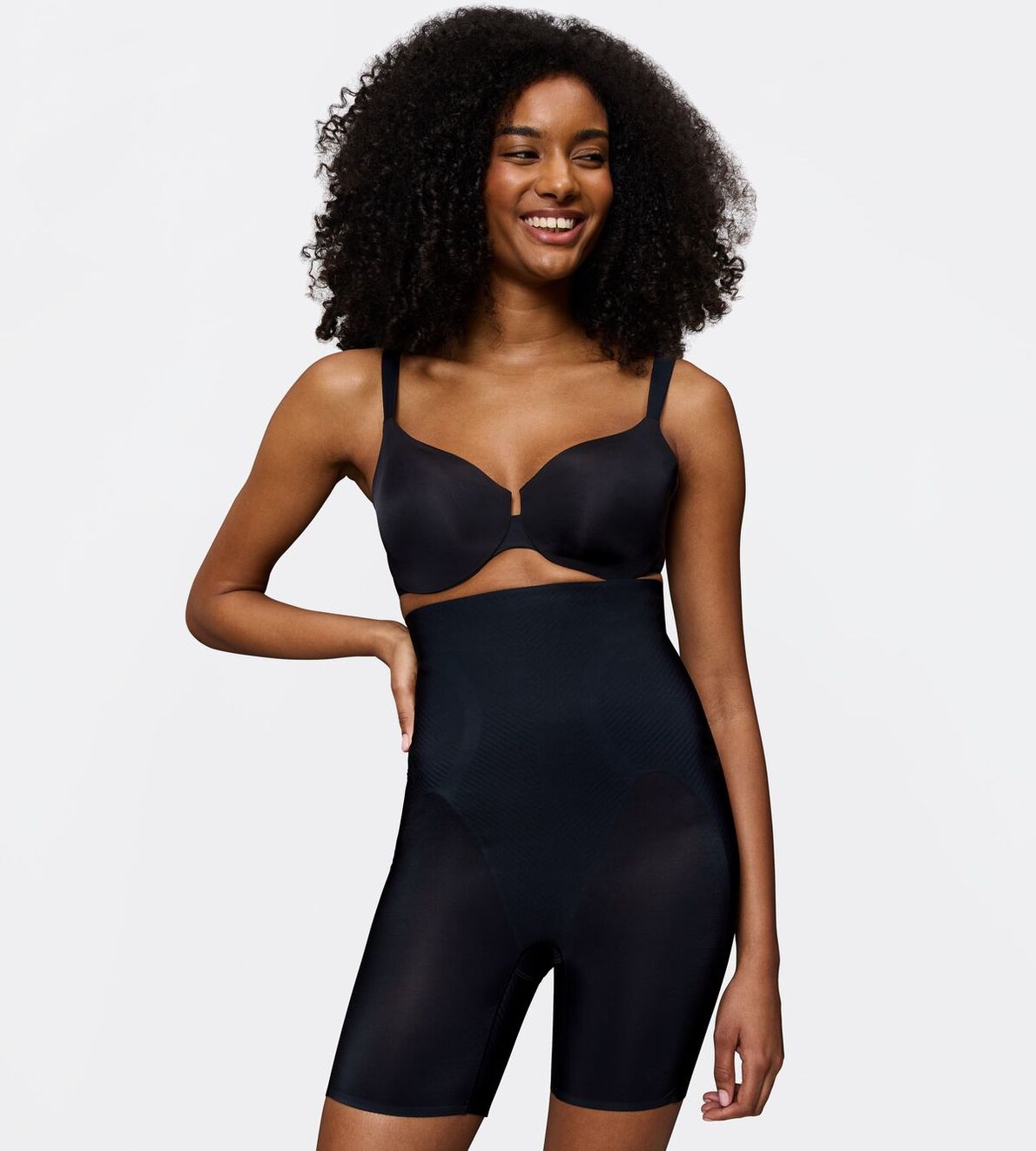 Bmu Illusion Curve Super Hw Mid-Thigh Black 0004