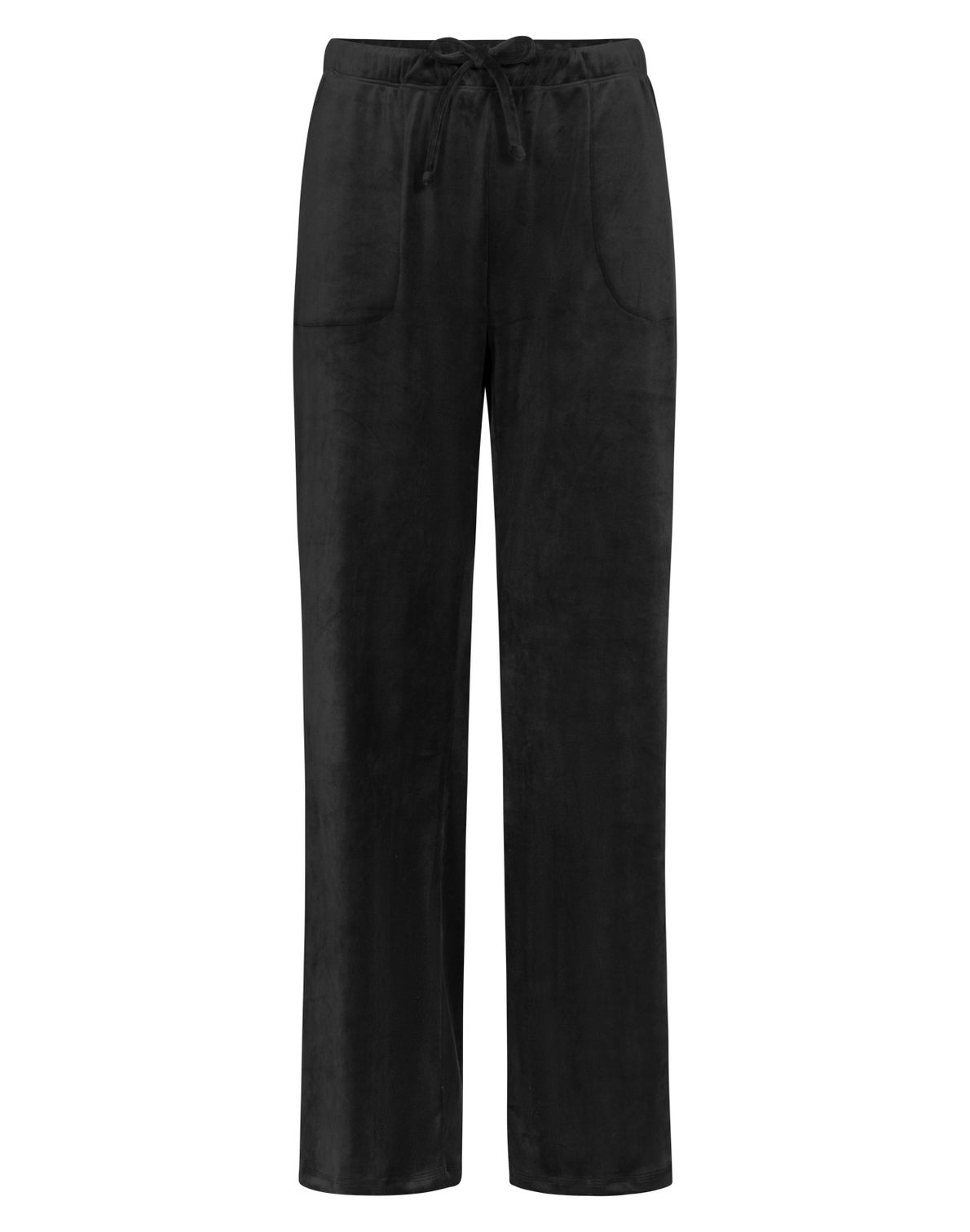 Kim Trousers Velour Black