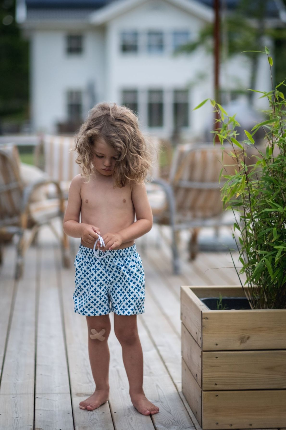 Kids Shorts South Beach Blue