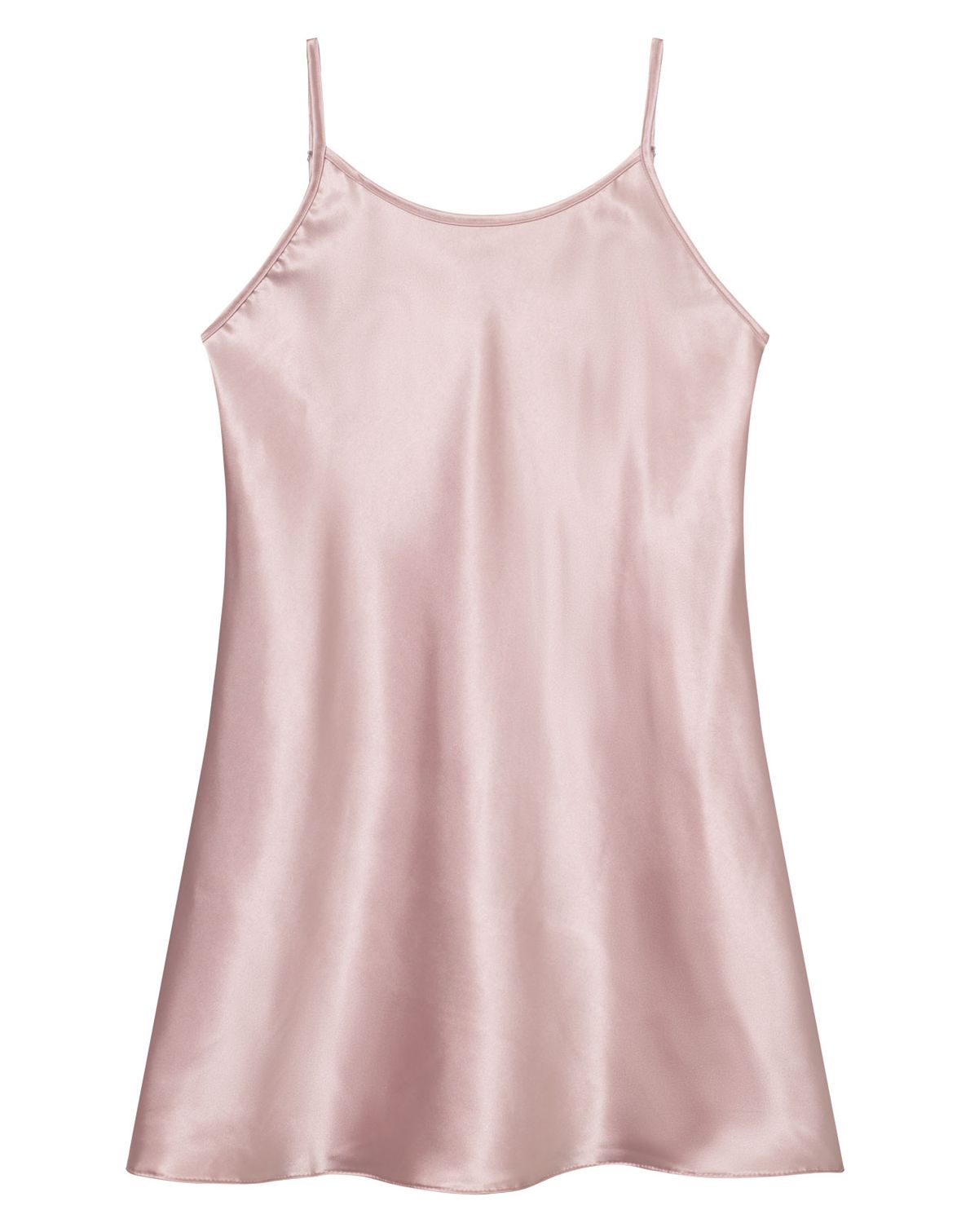 Julie Satin Dress Dusty Pink