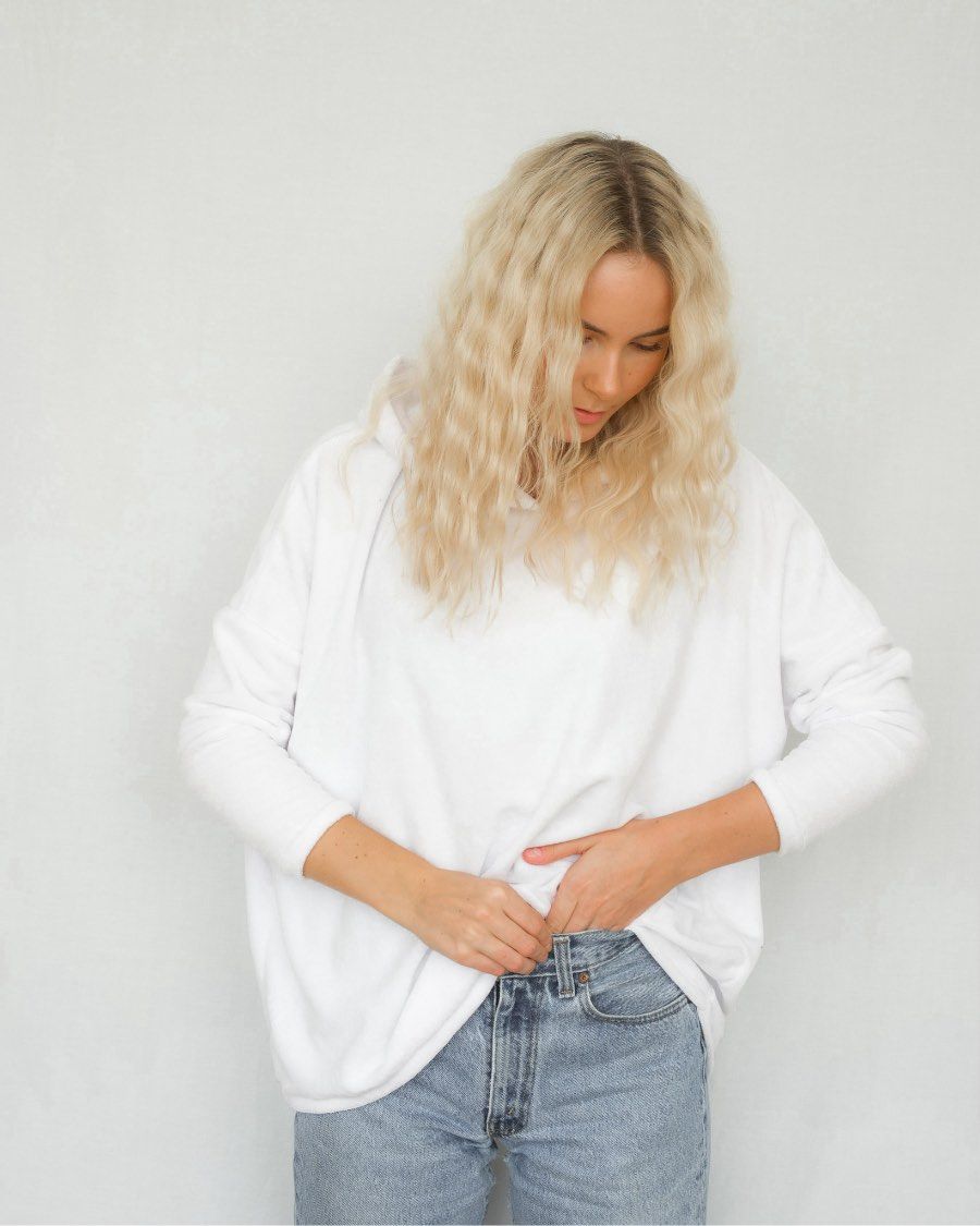 Grace Hoodie White