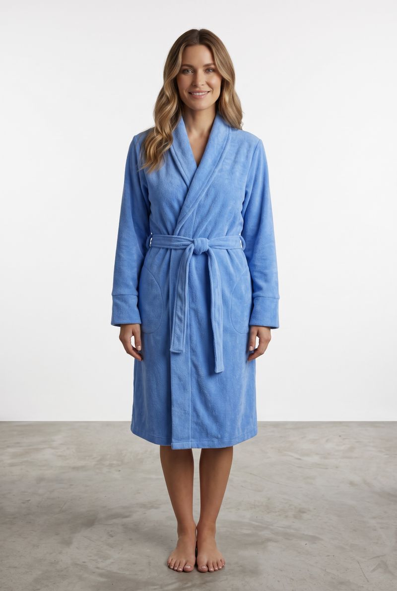 STOCKHOLM ROBE SHORT BLUE