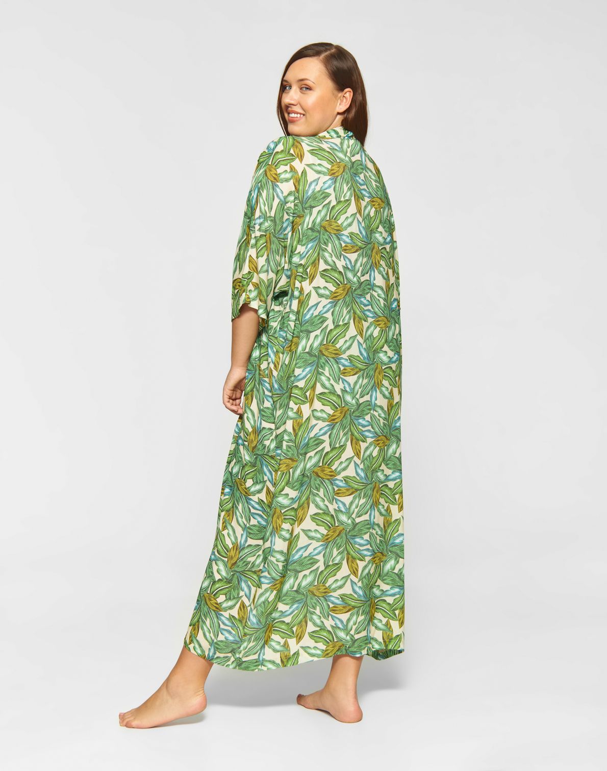 Kimono Long Print Cocoa Beach