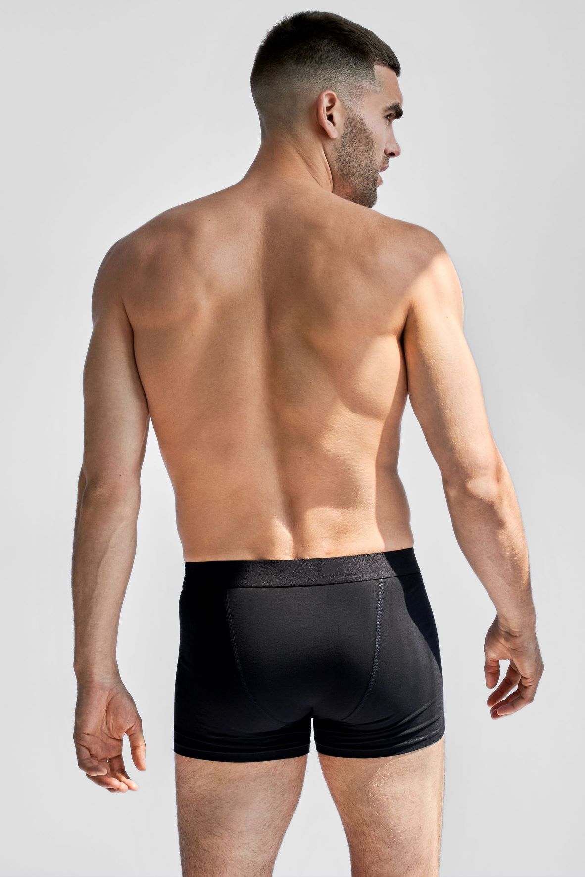 Bread & Boxer 7-Pack Boxer Brief Black