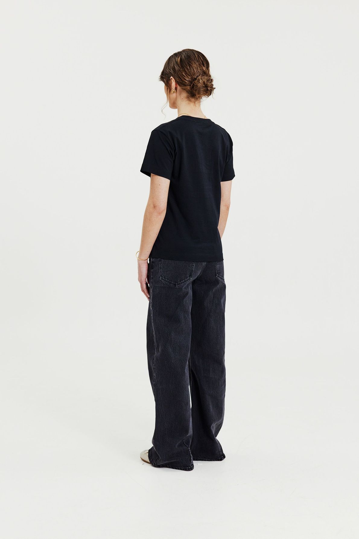 Bread & Boxer V-Neck Regular Black