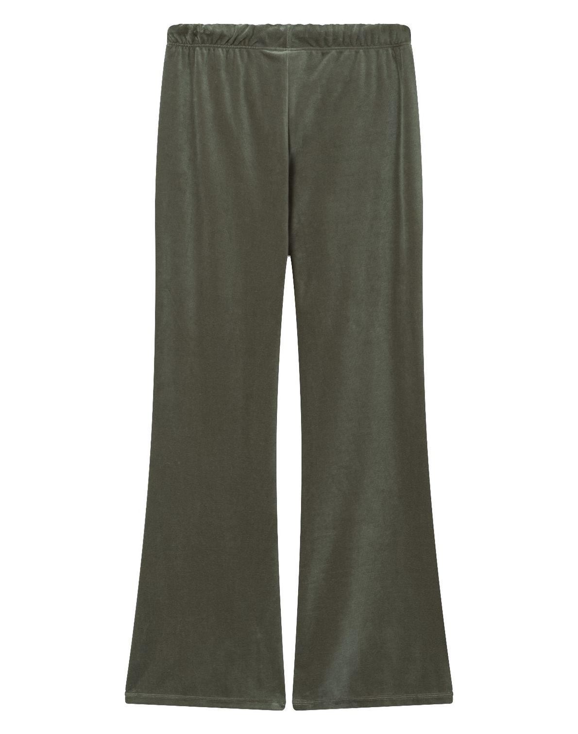 Kim Trousers Velour Olive