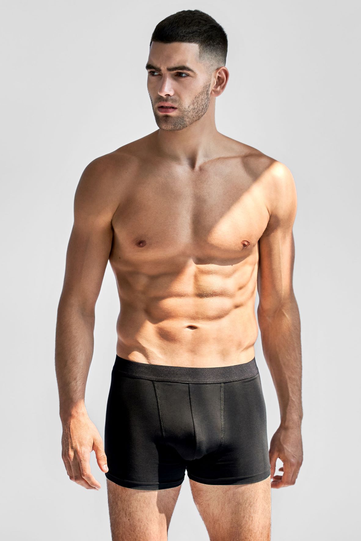 Bread & Boxer 3-Pack Boxer Brief Black