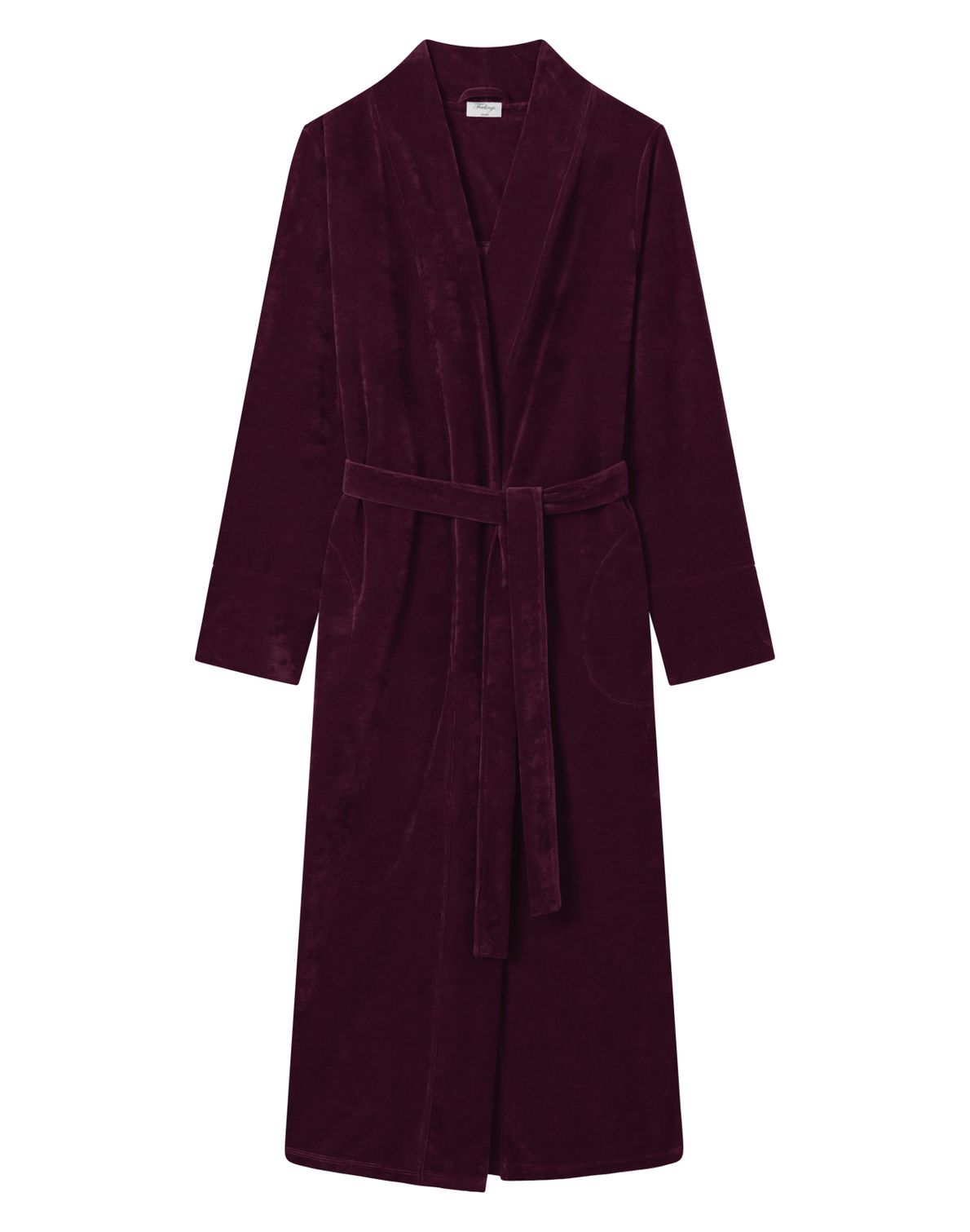 Stockholm Robe Velour Velour Wine