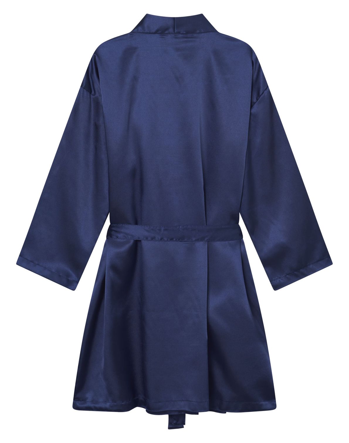 Julie Satin Kimono Dusty Blue